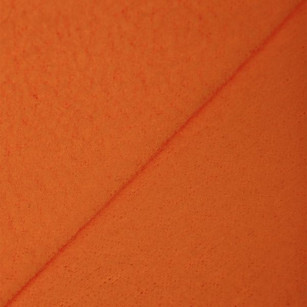 Флис 2-сторонний 190 г/м², 150 см / 2 метра, TBY-0059-F157, F157 оранжевый
