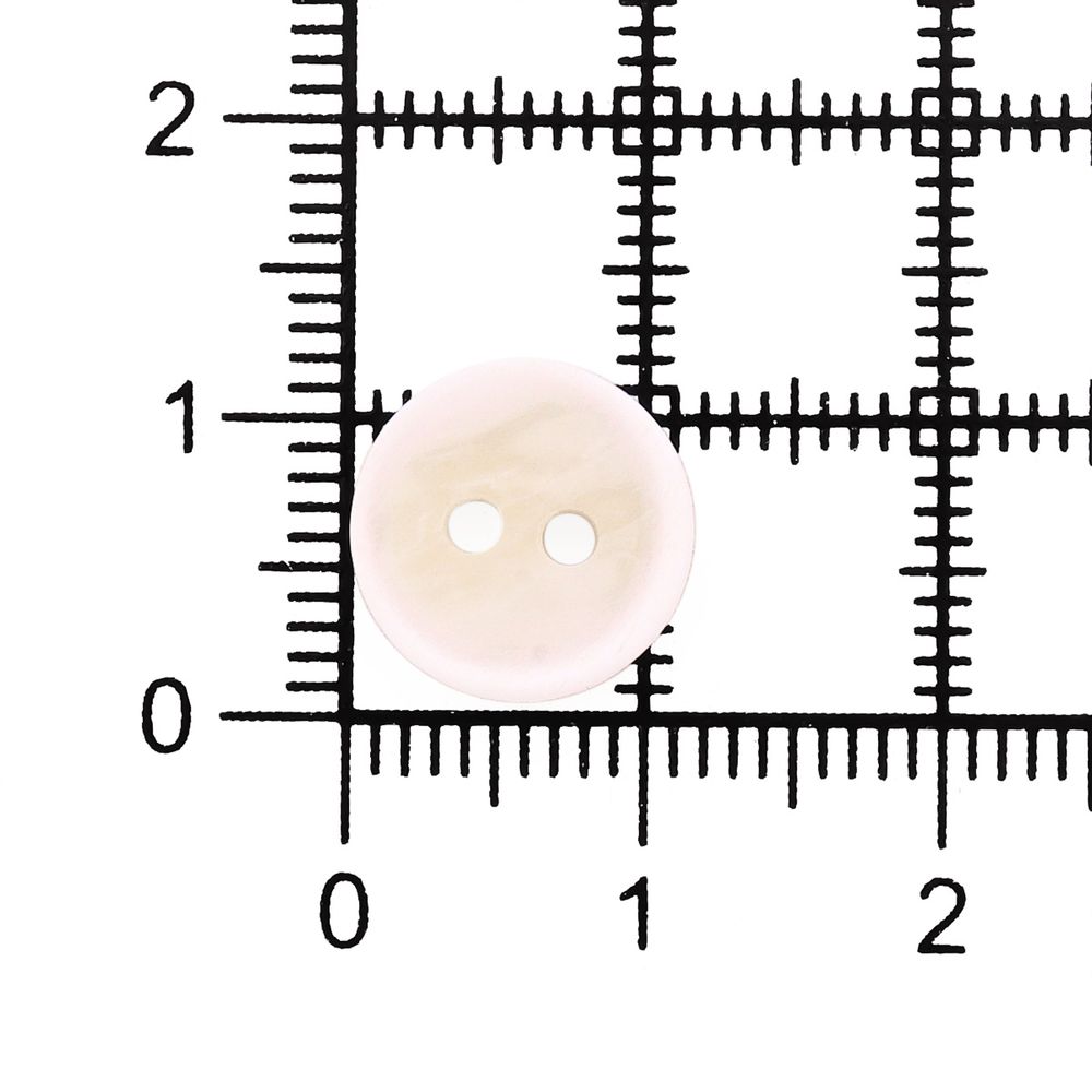 Пуговицы 2 прокола 18L=11 мм, Wht-01 молочный, 72 шт, CN2847