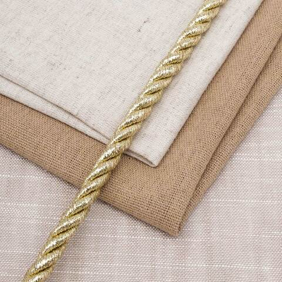 Шнур витой металлизированный 8мм / 18,29м, 182 золото