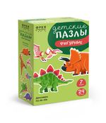 Пазлы для малышей Динозавры 24 элемент, Фрея PZL-BК-006