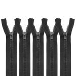 Молния трактор Arta Т6 (6 мм) 1 зам., н/раз., 16 см, цв. 077 черный, уп.10 шт