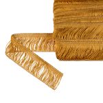 Бахрома отделочная 55.0 мм / 25 метров, 112 золотистый, Gamma 115