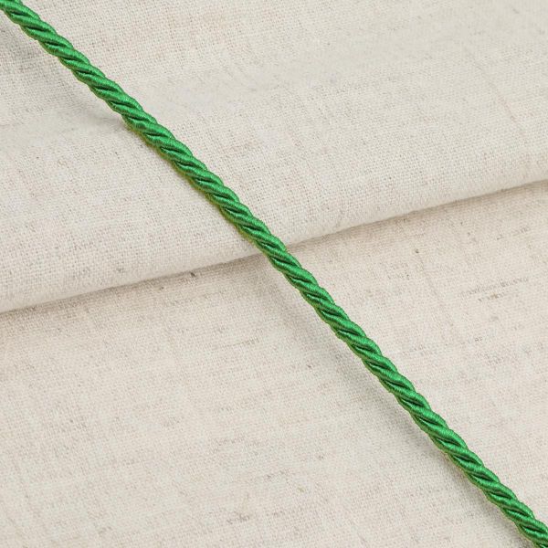 Шнур витой ⌀3.0 мм / 18.29 метров, 40 изумрудный