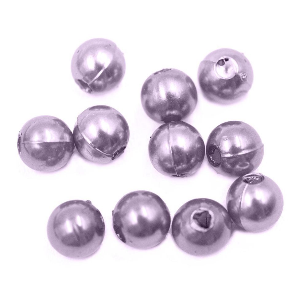 Бусины пластик (жемчуг) ⌀5 мм, 25 г, Astra&Craft, 017 NL сиреневый