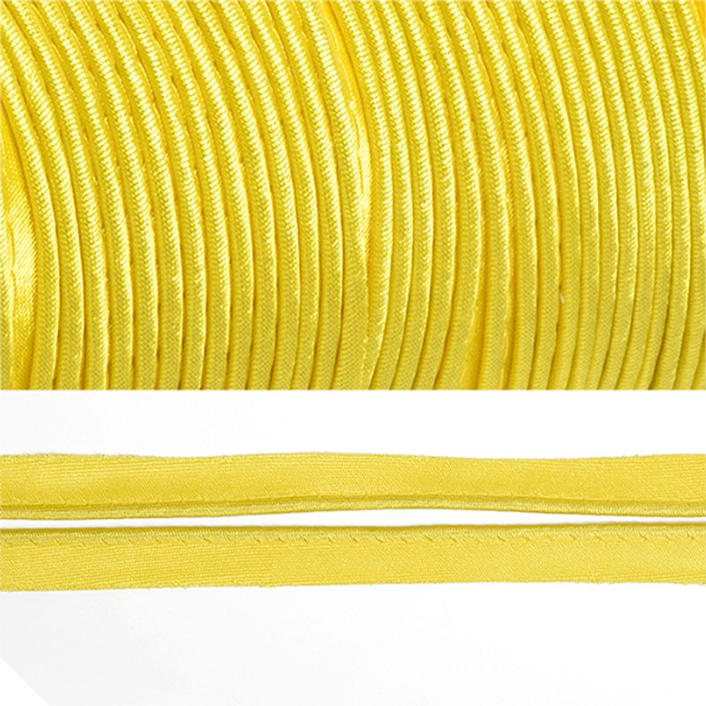 Кант атласный отделочный 11 мм, 65,8 м, F110 (035) желтый
