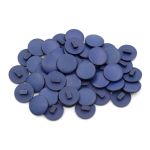 Пуговицы на ножке 28L (18мм) (Blue2 (синий2)), 48 шт