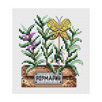 Набор для вышивания МП Студия Розмарин 9х10см, М-639