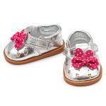 Туфельки 7,5х4,5х3см, пара (серебряный), DSS8277