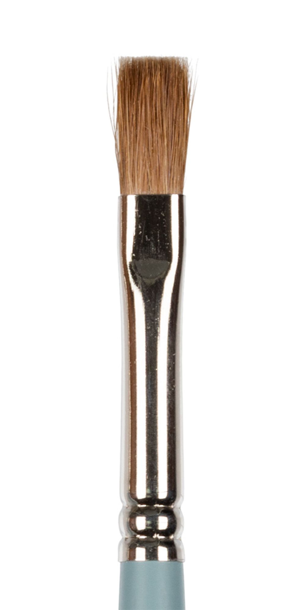 Кисть колонок плоская №08, 10 шт, короткая ручка, Vista-Artista 20232-08