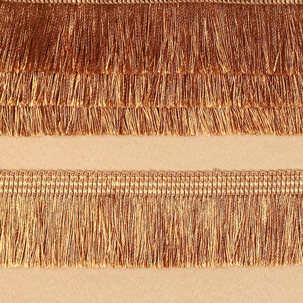 Бахрома отделочная 40.0 мм / 10 метров, цв.6366 св.коричневый