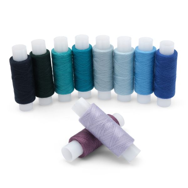 Швейные нитки (набор) 50/2, 10 кат. по 200 метров, ассорти №85, Astra&Craft