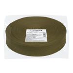 Тесьма (лента) киперная (100% х/б) 40 мм / 50 метров, хаки/khaki, Gamma TCT-40