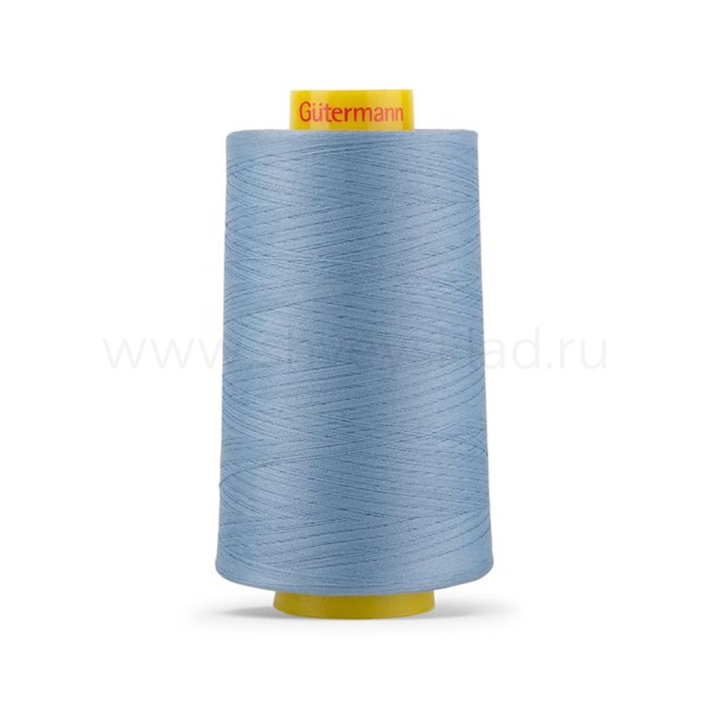 Нитка универсальная Gutermann Mara 120/2, 5000 м, 700185, 143 серо-голубой, 1 шт