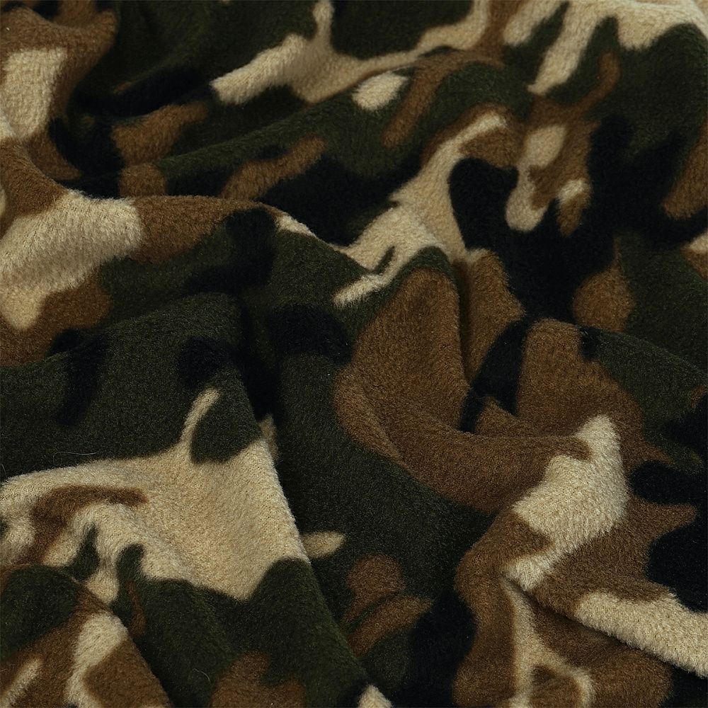 Флис 2-сторонний 240 г/м², 150 см / 10 метров, N-TBY-0240-К1, цв.К1 камуфляж