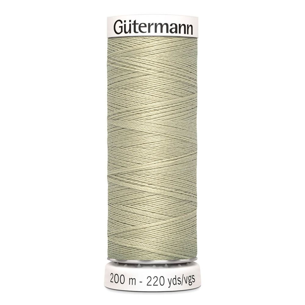 Нитки универсальные Gutermann Sew-all, 200м, 503 желтовато-серый, 1 катушка