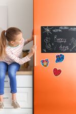 Кристальная (алмазная) мозаика Фрея ALVM-305, набор магнитов, Мяу граффити, 8х7.5 см