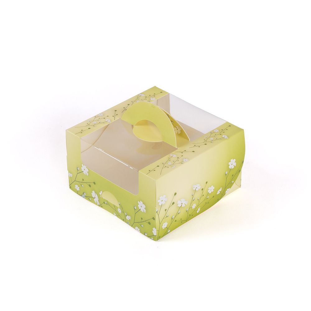 Коробка для мини-торта 14х14х80 см, №1 Хорошего настроения, S-Chief, CBC-022