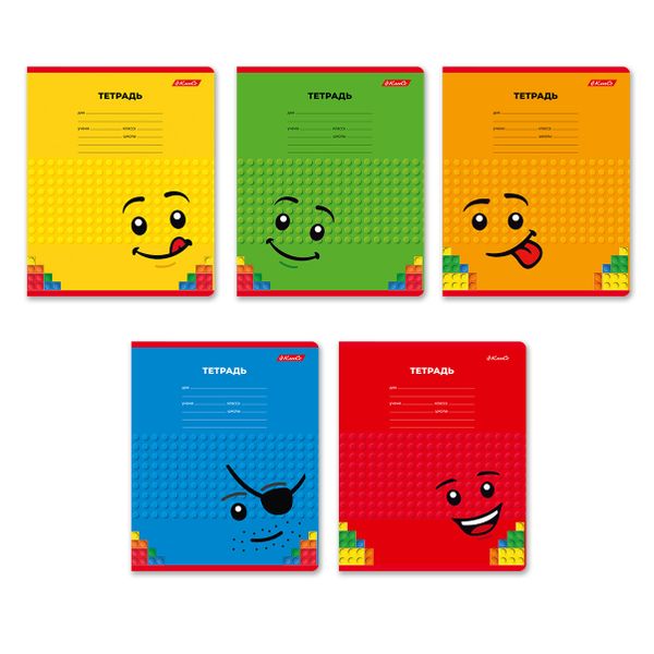 Тетрадь ученическая школьная, A5+ 24 л. на скобе 65 г/м², белизна 100% 30 шт, линия, 000724 Тетра-конструктор, Светоч 24ТЕТл-001