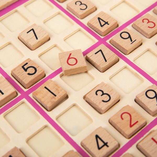 Головоломка деревянная, 1 шт, Судоку 101 элемент, Delfbrick DLS-25