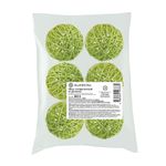 Шары декоративные из ротанга 9 см, 6 шт, №03 св. зеленый, Blumentag BRF-9