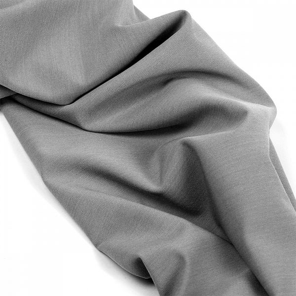 Гальяно костюмная 200 г/м², 150 см / 1 метр, ОТР.N-TBY.W2249.4, цв.4 св.серый