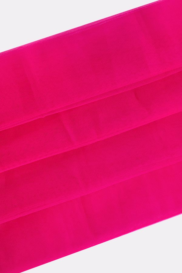 Фатин мягкий (Еврофатин) 13 г/м², 100х300 см, 12 яр. розовый, Gamma FTS-E