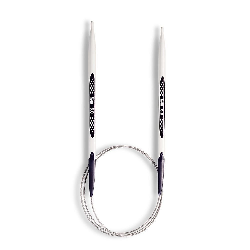 Спицы круговые ⌀6.0 мм, 80 см, 1 шт, Prym Ergonomics 215808