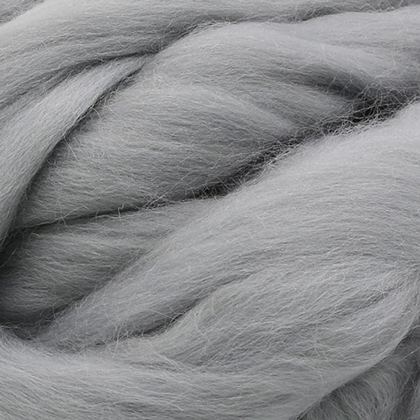 Шерсть для валяния Троицкая п/тонкая 1х100 г (до 29 мкр), 0813 светлые сумерки