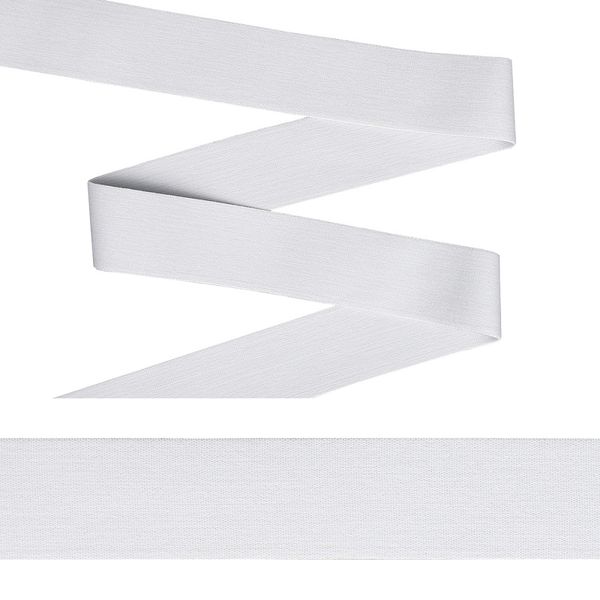 Резинка для мужских трусов и боксеров 35.0 мм / 25 метров, тканая, меланж, 53980DG св.серый