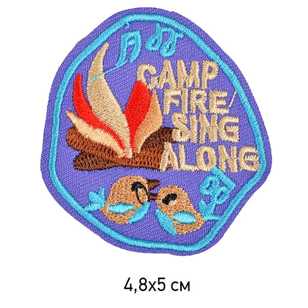 Термоаппликация Camp Fire 4,8х5см, 10 шт
