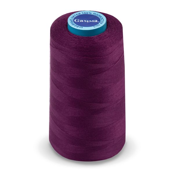 Нитки универсальные Gamma 50/2, 4570 м (5000 ярд) / 1 кат., 172 т.лиловый