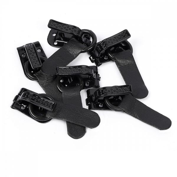 Крючки шубные 50 мм, TBY-0122 цв. черный уп. 100 шт