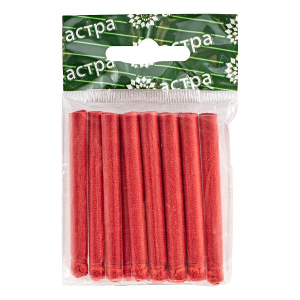 Кисти шторные 65.0 мм, декоративные, п/э, красный, уп.12 шт