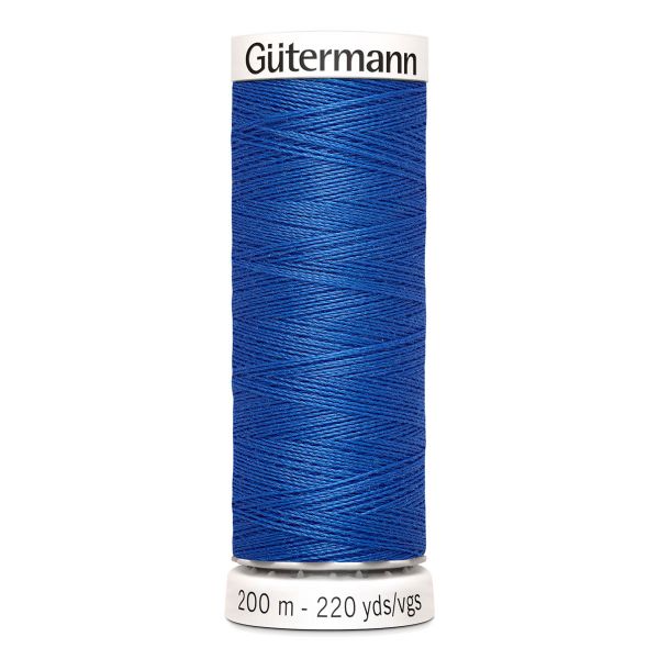 Нитки универсальные Gutermann Sew-all, 200м, 959 голубой королевский, 5 катушек