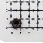 Часть кнопки Альфа (S-образная) ⌀11.5 мм (C-часть), латунь 5/15 пруж, 100 шт, BIG