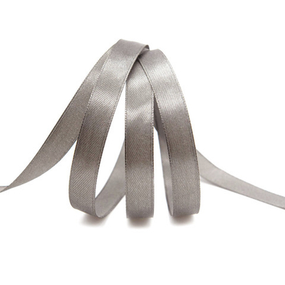 Лента атласная 1-сторонняя 12.0 мм / 27.4±2 метров, 6180 (т.серый 8140), 06, Globus