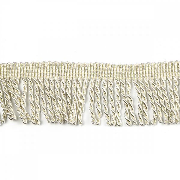 Бахрома отделочная 62.0 мм / 10 метров, цв.молочный