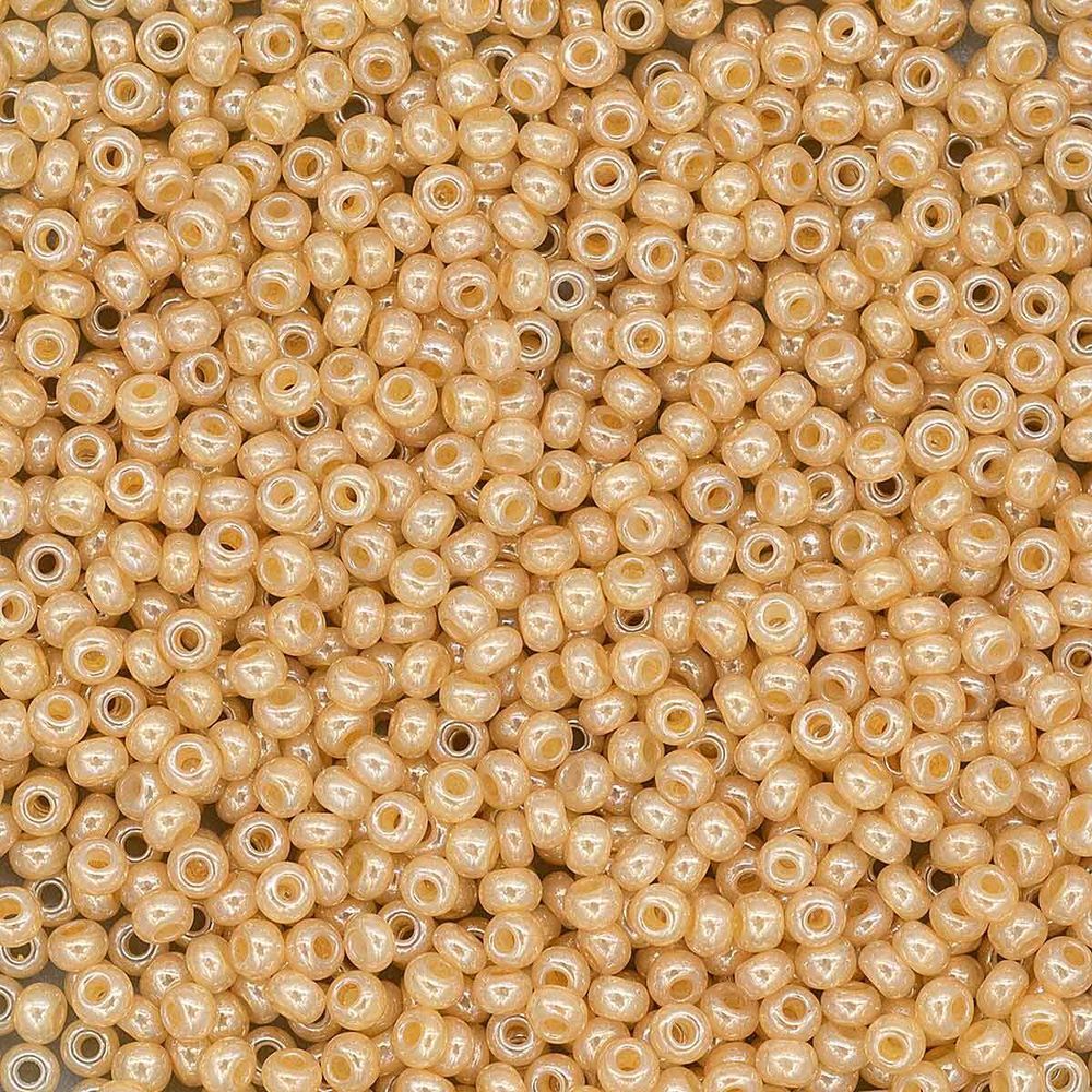 Бисер Preciosa 10/0 (2.3 мм), 100 г (5х20 г), жемчужный, цв. 47112