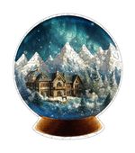 Пазл фигурный деревянный Магический шар 126 элементов, Фрея PZLF-004