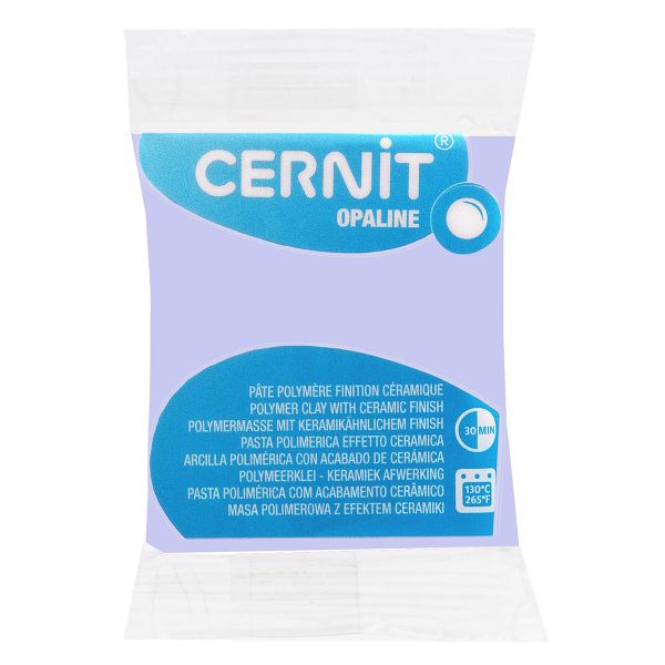 Полимерная глина запекаемая Cernit Opaline, 56 г, 223 сине-серый