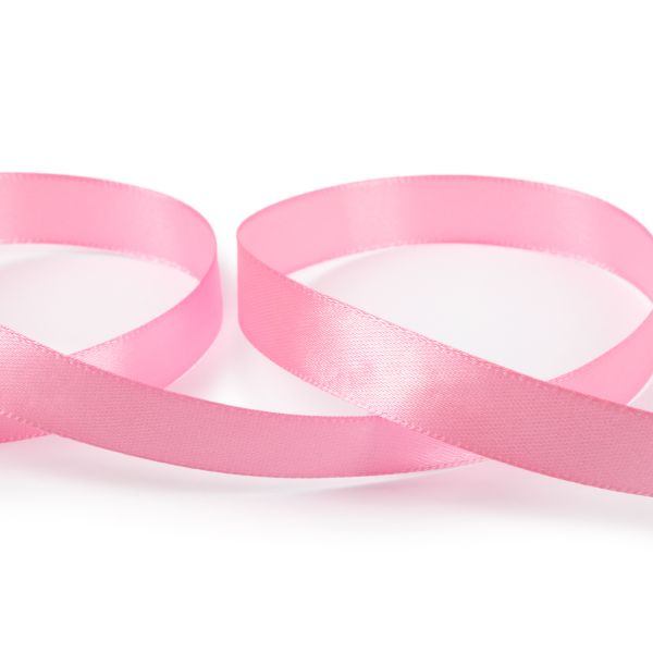 Лента атласная 1-сторонняя 12.0 мм / 33±2 метра, 005 розовый, Blitz