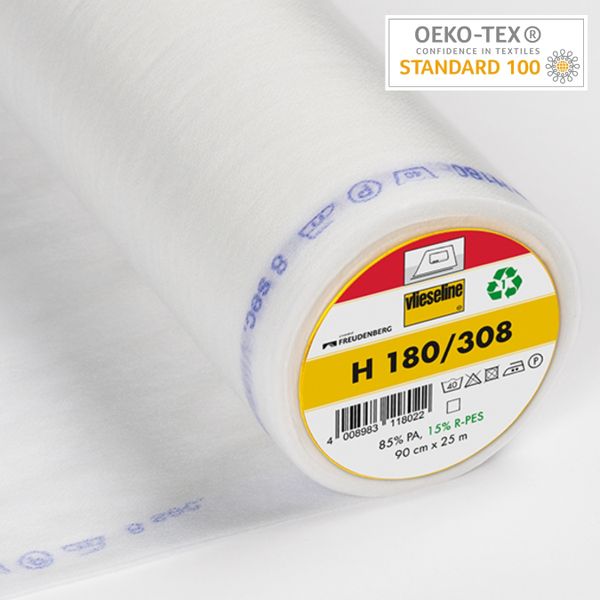 Флизелин клеевой H180W, белый, 53379411, Freudenberg, 25 м