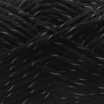 Пряжа Astra Premium (Астра Премиум) Светлячок светоотражающая (Reflective) / уп.2 мот. по 100 г, 90м, 999 черный