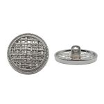 Пуговицы на ножке 32L=20 мм, металл, Silver (серебристый), 10 шт, MP06