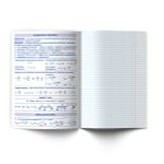 Тетрадь со справ.материал. Яркость по расписанию с запечат. пластик.обл. 320мкм, A5 48 л. на скобе 65 г/м², белизна 100% 10 шт, клетка, 01865 Яркость по расписанию Физика, Светоч Т288