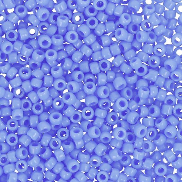 Бисер Toho 15/0 круглый (1.5 мм), 25 г (5х5 г), 0048L васильковый