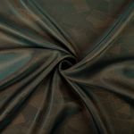 Ткань подкладочная (таффета) с рисунком 96 г/м², 100х145 см, 022 т.оливковый (абстракция), Gamma JTR