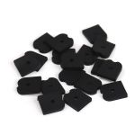 Наконечники для регилина 12 мм, 7223-3023, черный, 20 шт