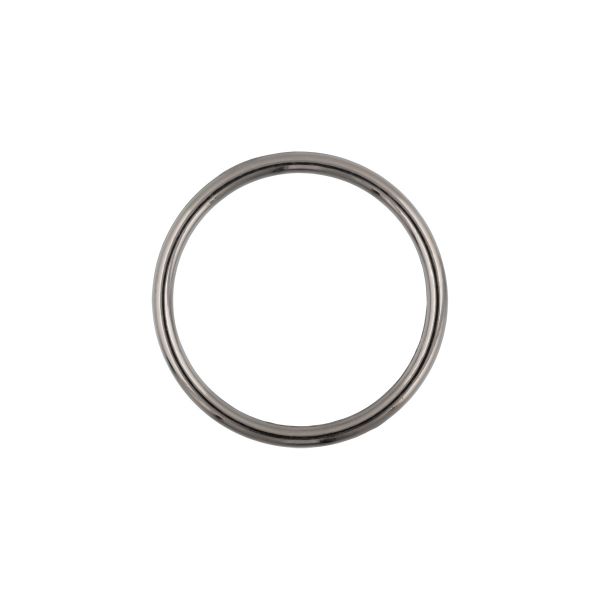Кольцо литое металл in ⌀25 мм (29 мм внешн.), 10 шт, 06 черн.никель, Gamma GH 10/25