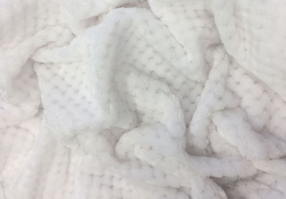 Вельбоа 180 см / 3 метра, TR.V.СОТ-БЕЛ.1, цв.белый